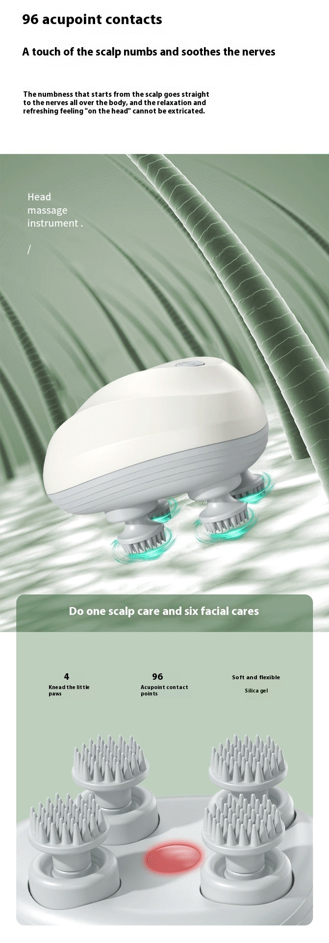 Electric Head and Neck Massager Rechargeable