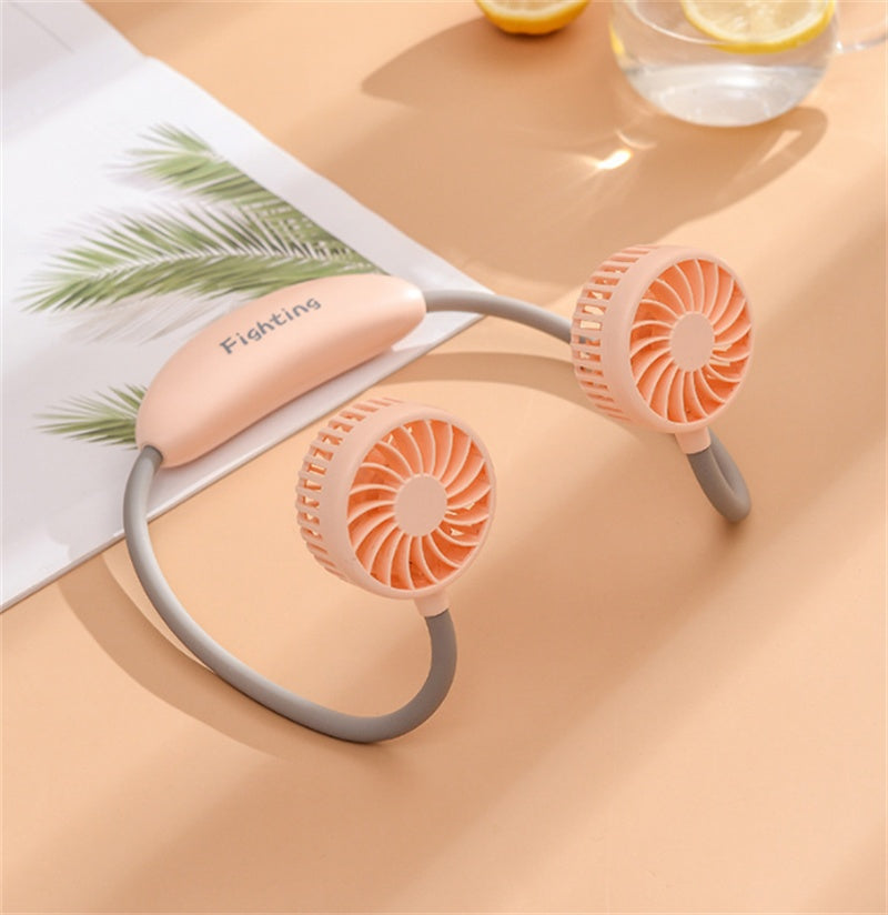 Lazy Sports Hanging Neck Fan Outdoor Convenient Charging