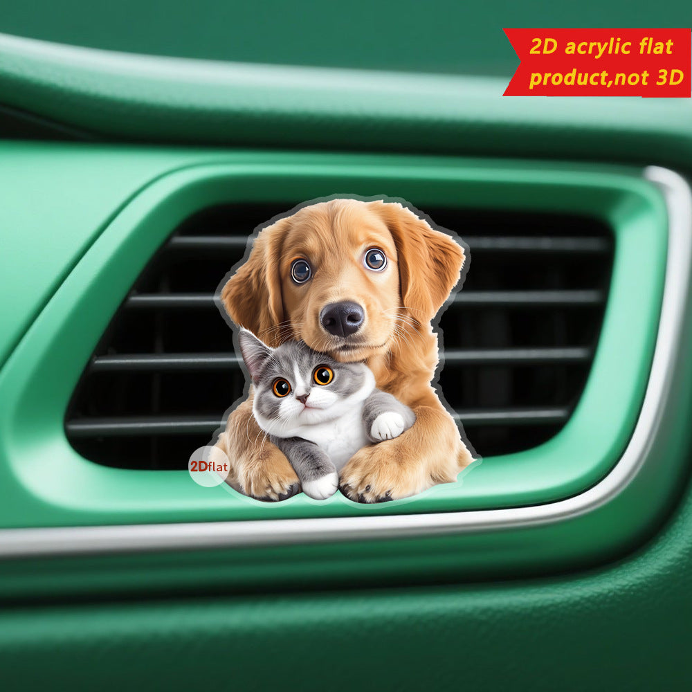 Air Outlet Decoration Clip Aromatherapy Beautiful Car Interior Design Accessories