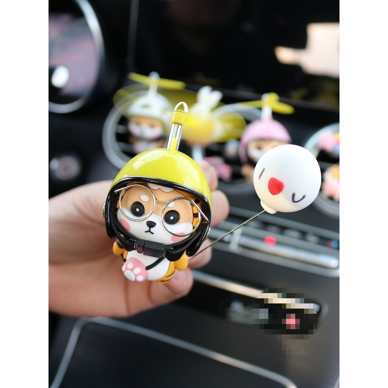 Car Shiba Inu Air Conditioning Outlet Perfume Car Interior Decoration