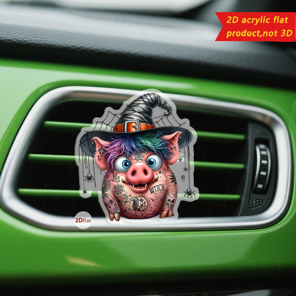 Air Outlet Decoration Clip Aromatherapy Beautiful Car Interior Design Accessories