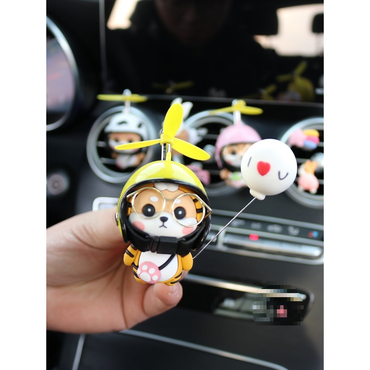 Car Shiba Inu Air Conditioning Outlet Perfume Car Interior Decoration