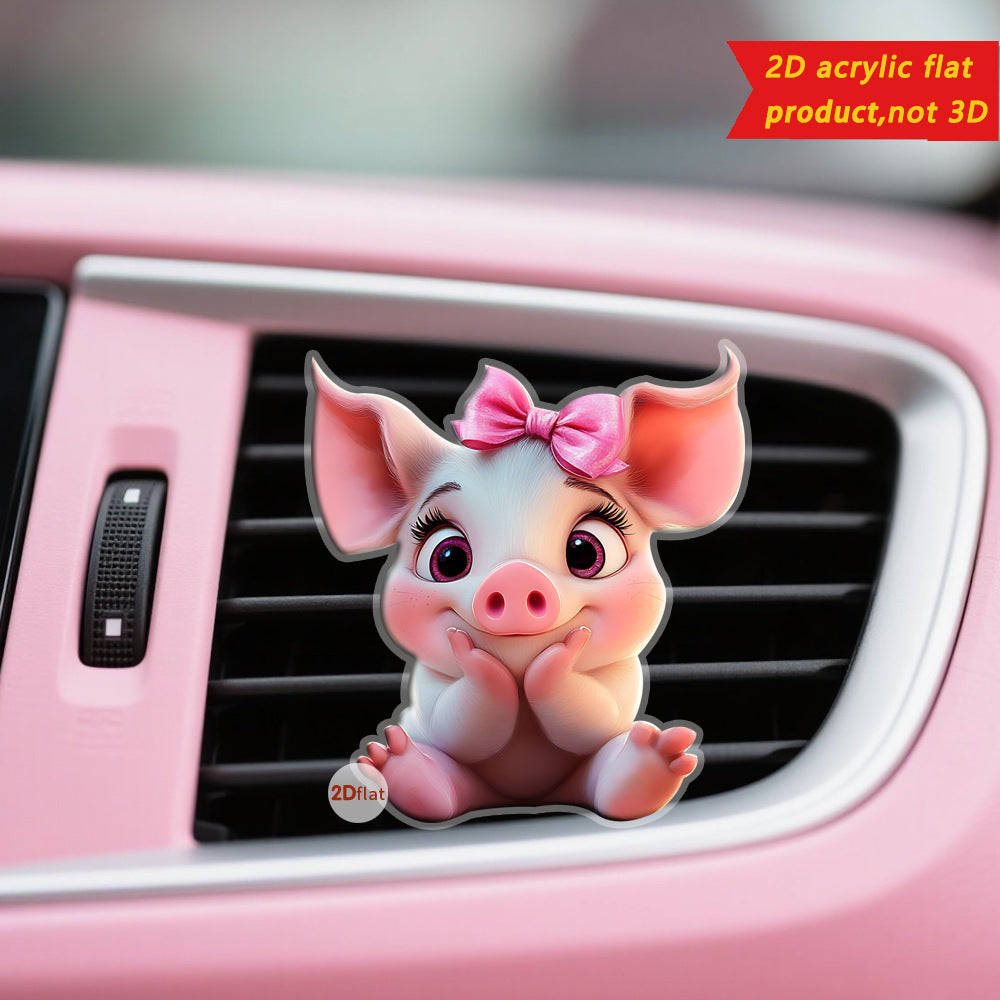 Air Outlet Decoration Clip Aromatherapy Beautiful Car Interior Design Accessories