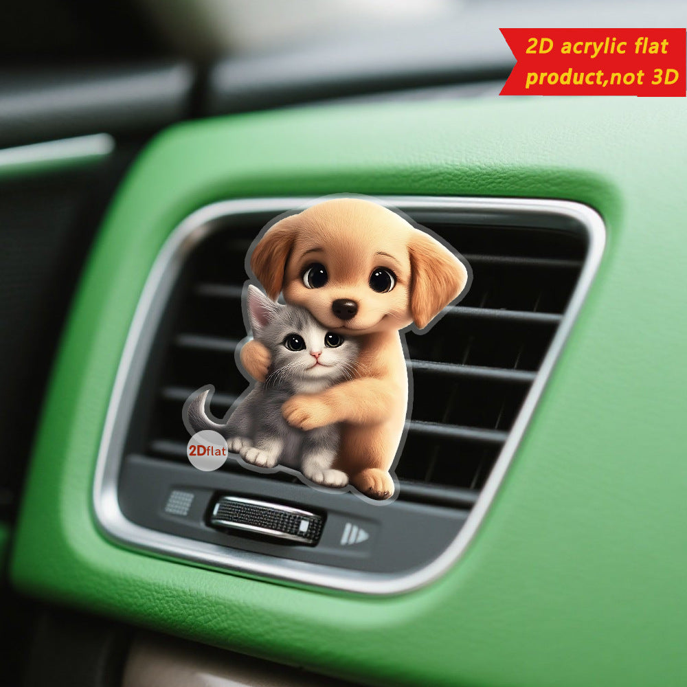 Air Outlet Decoration Clip Aromatherapy Beautiful Car Interior Design Accessories