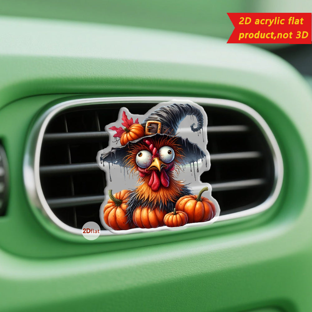 Air Outlet Decoration Clip Aromatherapy Beautiful Car Interior Design Accessories