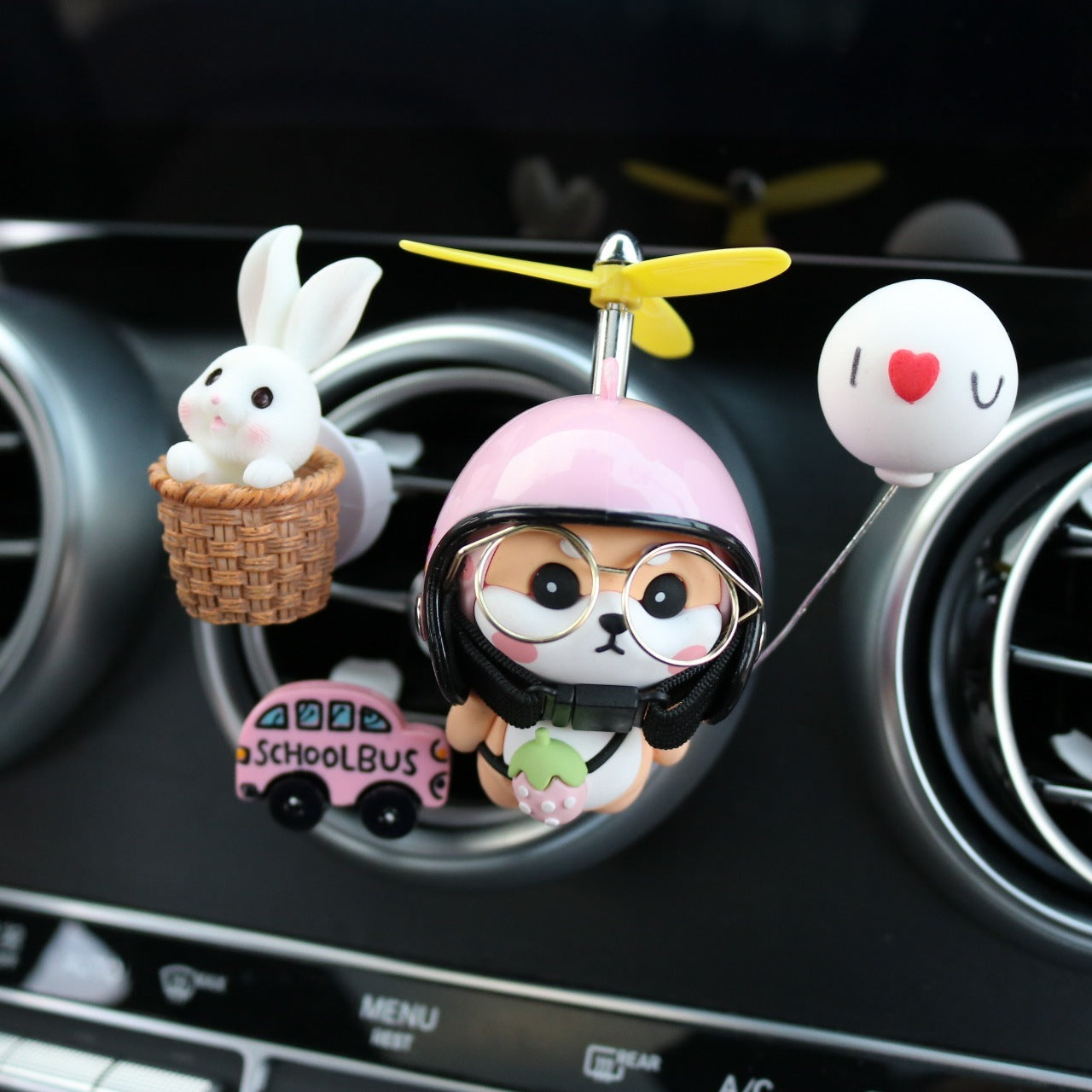 Car Shiba Inu Air Conditioning Outlet Perfume Car Interior Decoration