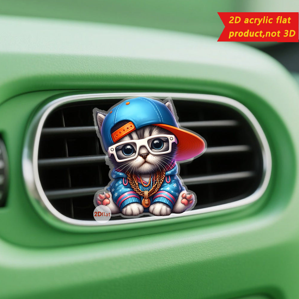 Air Outlet Decoration Clip Aromatherapy Beautiful Car Interior Design Accessories