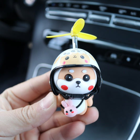 Car Shiba Inu Air Conditioning Outlet Perfume Car Interior Decoration