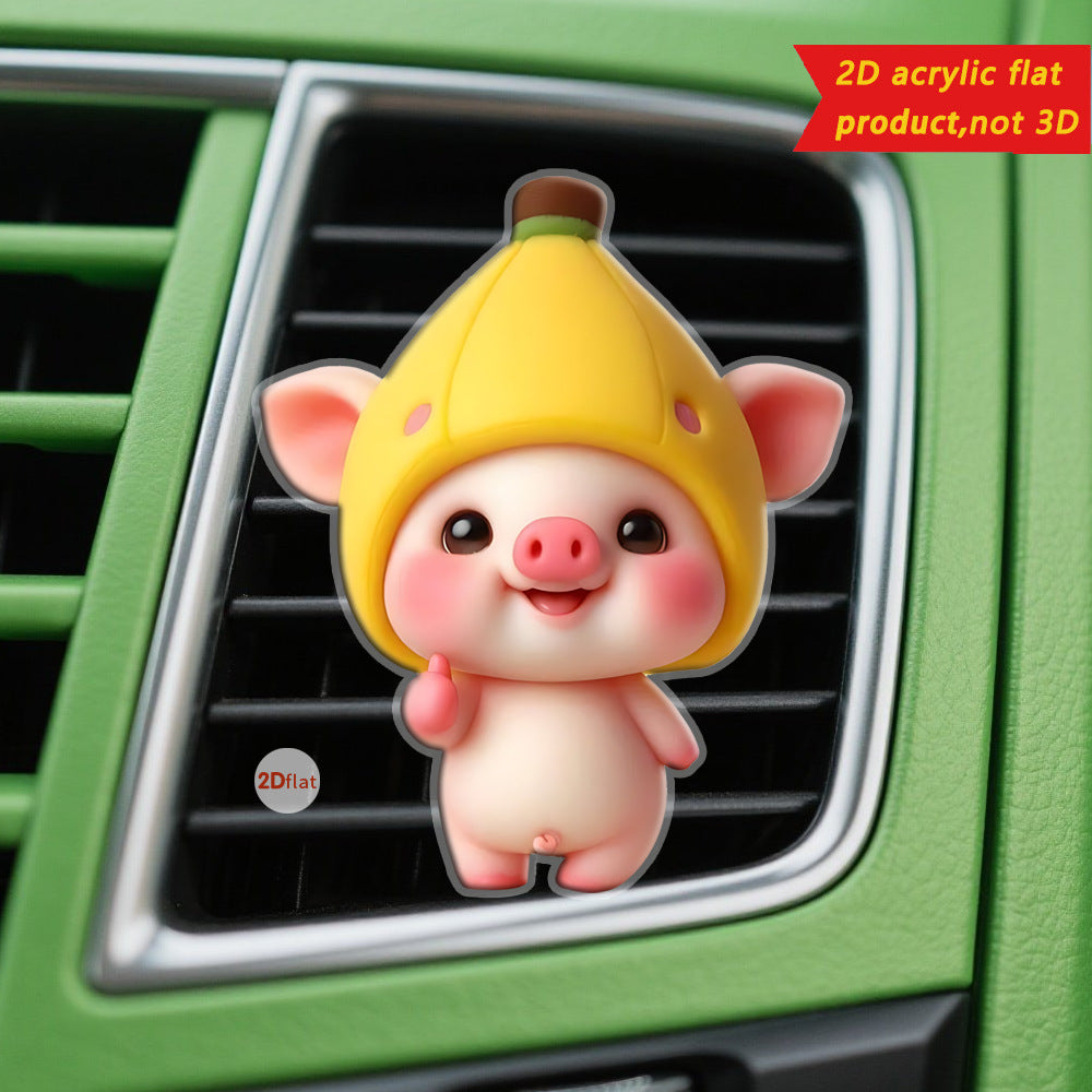 Air Outlet Decoration Clip Aromatherapy Beautiful Car Interior Design Accessories