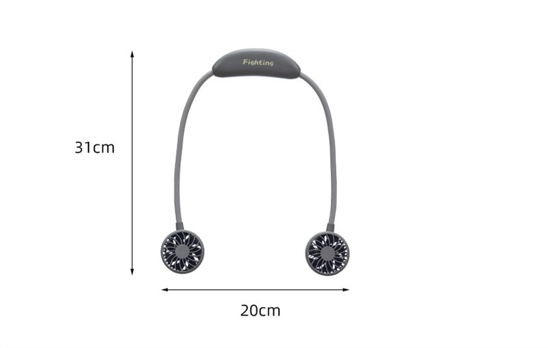 Lazy Sports Hanging Neck Fan Outdoor Convenient Charging