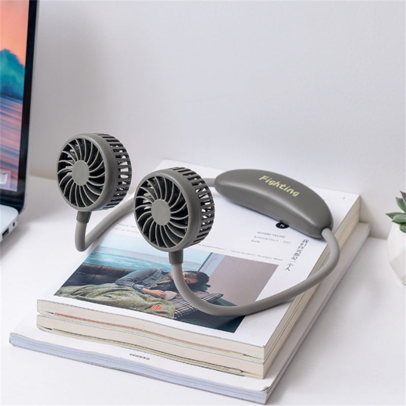 Lazy Sports Hanging Neck Fan Outdoor Convenient Charging