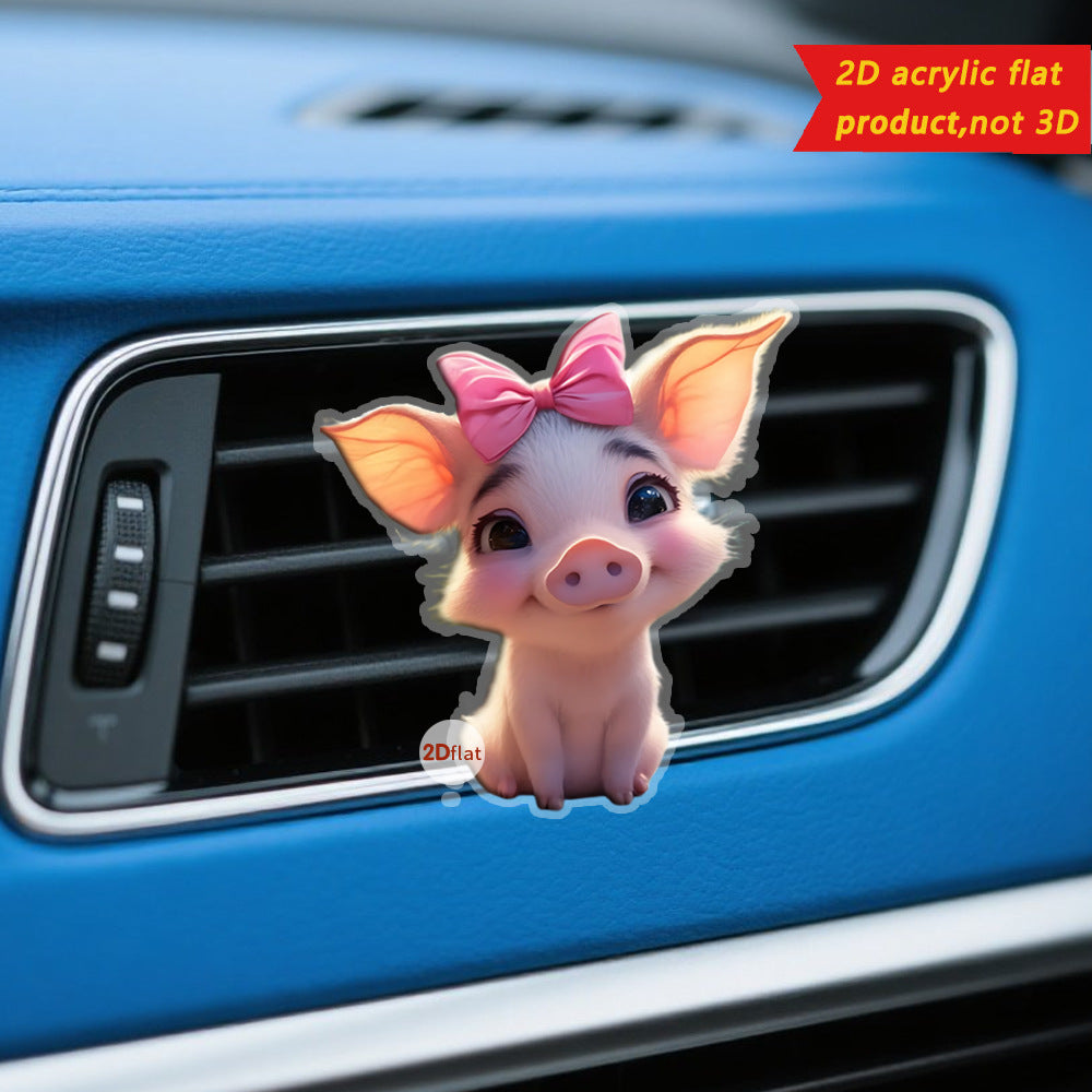 Air Outlet Decoration Clip Aromatherapy Beautiful Car Interior Design Accessories