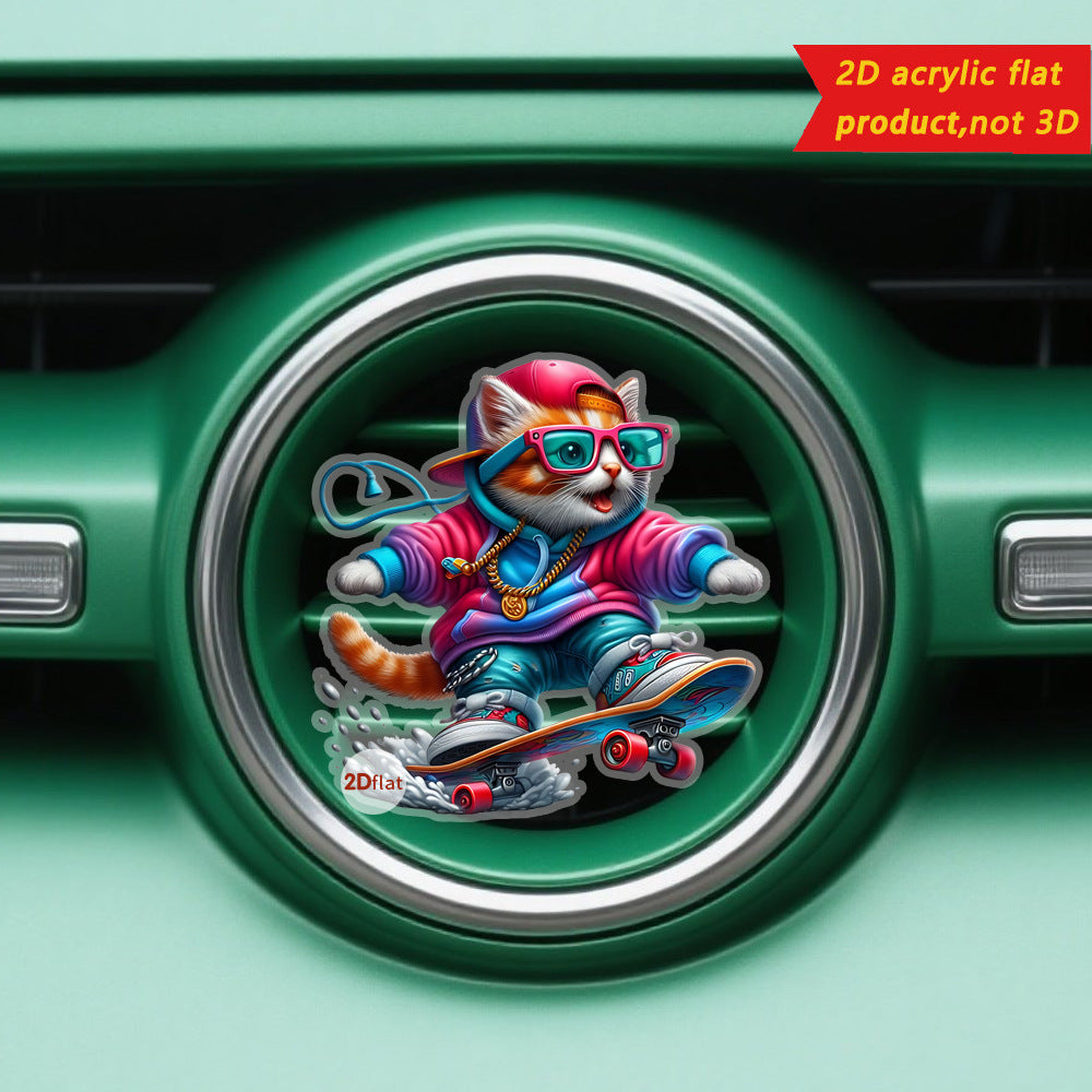 Air Outlet Decoration Clip Aromatherapy Beautiful Car Interior Design Accessories