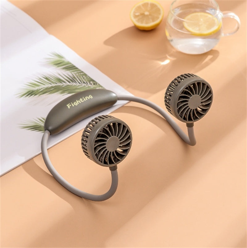 Lazy Sports Hanging Neck Fan Outdoor Convenient Charging